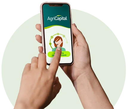Botón de cómo solicitar un crédito en AgriCapital